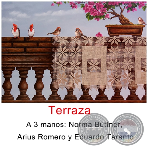 Terraza - A 3 manos: Norma Bttner, Arius Romero y Eduardo Taranto